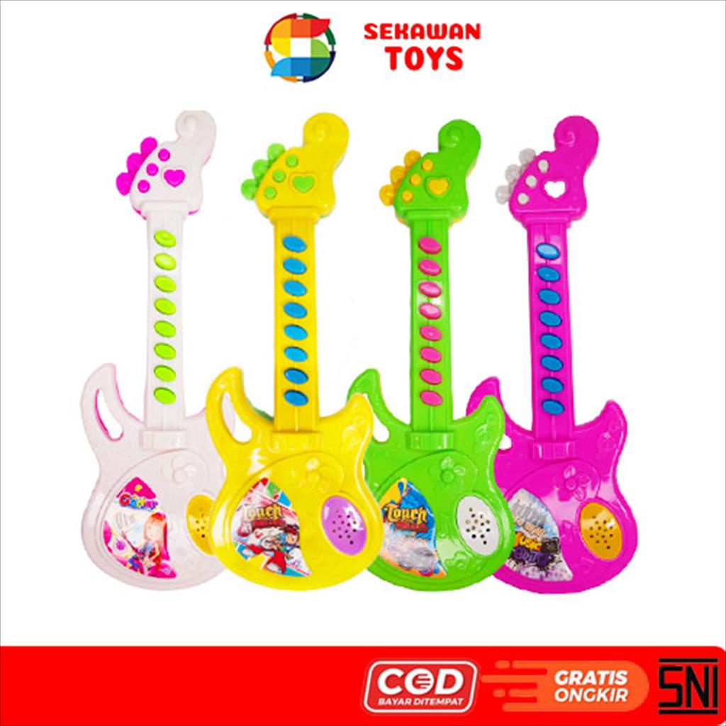 Mainan Gitar Musik/Mainan  Anak Gitar Piano Musik FREE KACAMATA