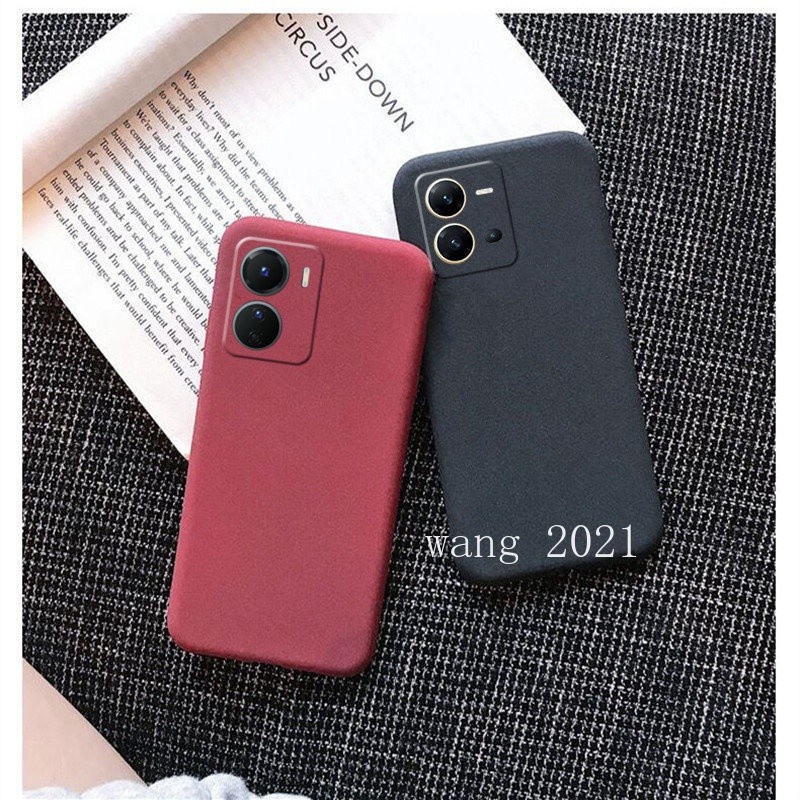 Soft Case Silikon Vivo V25 5G Vivo V25e Vivo V25 Pro Slim Matte Sandstone