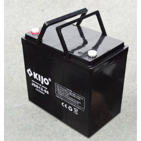 KIJO BATTERY GEL / BATERAI / AKI / ACCU 55AH 12V - KIJO 12V55AH