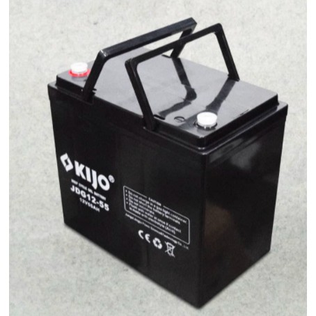 KIJO BATTERY GEL / BATERAI / AKI / ACCU 55AH 12V - KIJO 12V55AH