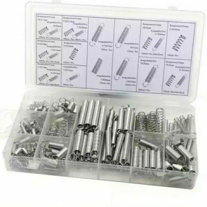 Per Pegas Spring Ekstensi Dan Kompresi 204 pcs