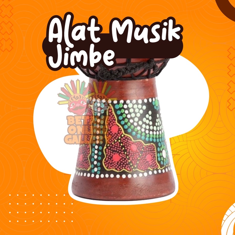 Alat Musik Tradisional Jimbe 30 Cm