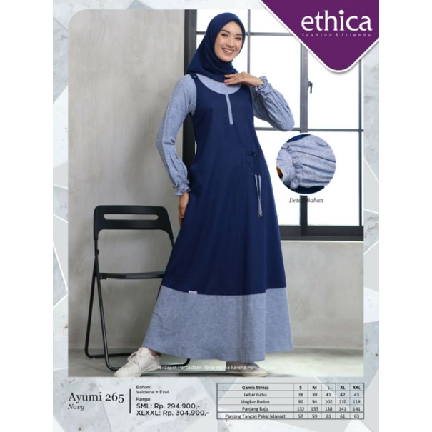 GAMIS DEWASA AYUMI 265 BY ETHICA