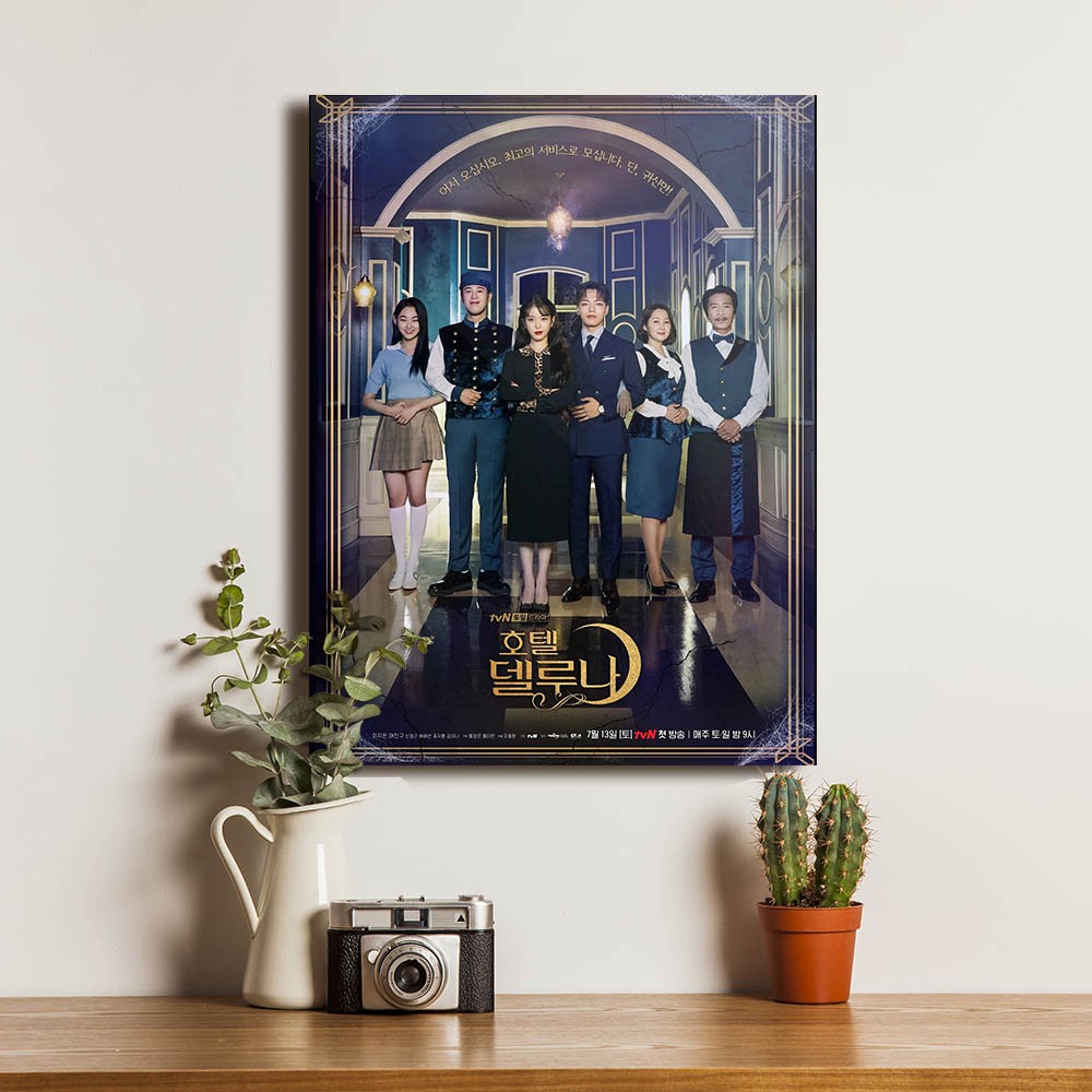 Hotel Del Luna Korea Drama Drakor Hiasan Dinding Dekorasi Ruang Walldecor Wallpaper