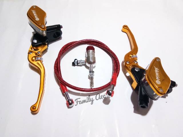 Master Rem Set Tabung Hidrolik + Kopling Hidrolik Motor Nmax - Pcx - Xmax - Aerox - Lexi - DLl