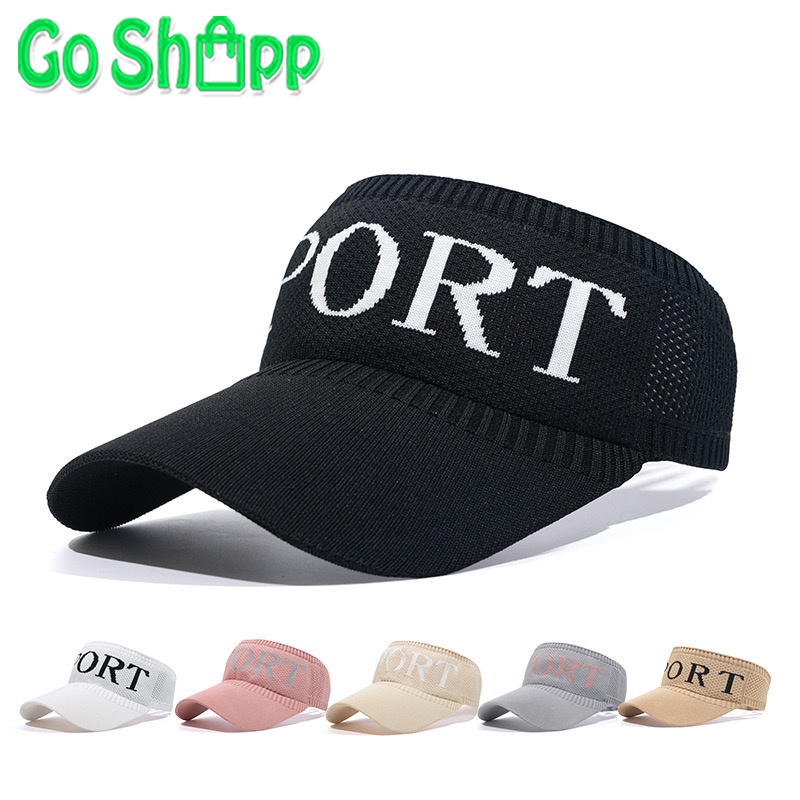 Topi Rajut Fashion Korea Import - Topi Olahraga Sport Senam Zumba Sepeda Santai Golf Import - Topi Baseball Sport Import Wanita - Topi Wanita Knit Visor Sports Baseball Cap [CP05]