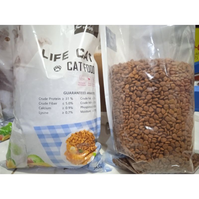 Life Cat Dry Food Paket 5 kg (Ekspedisi only) makanan kucing life cat kering