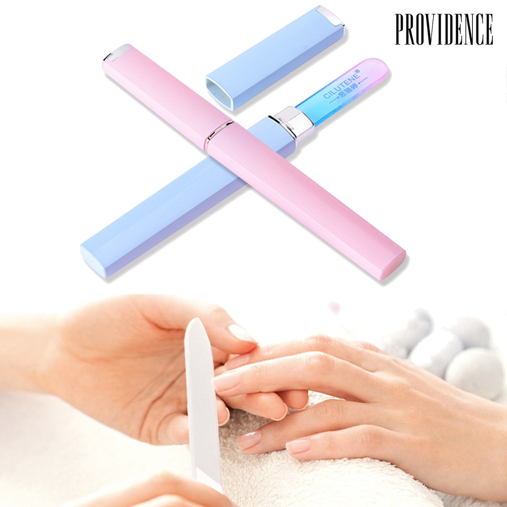 Alat Kikir Kuku Bahan Alloy Tahan Lama Dengan Kotak Penyimpanan Untuk Manicure Pedicure