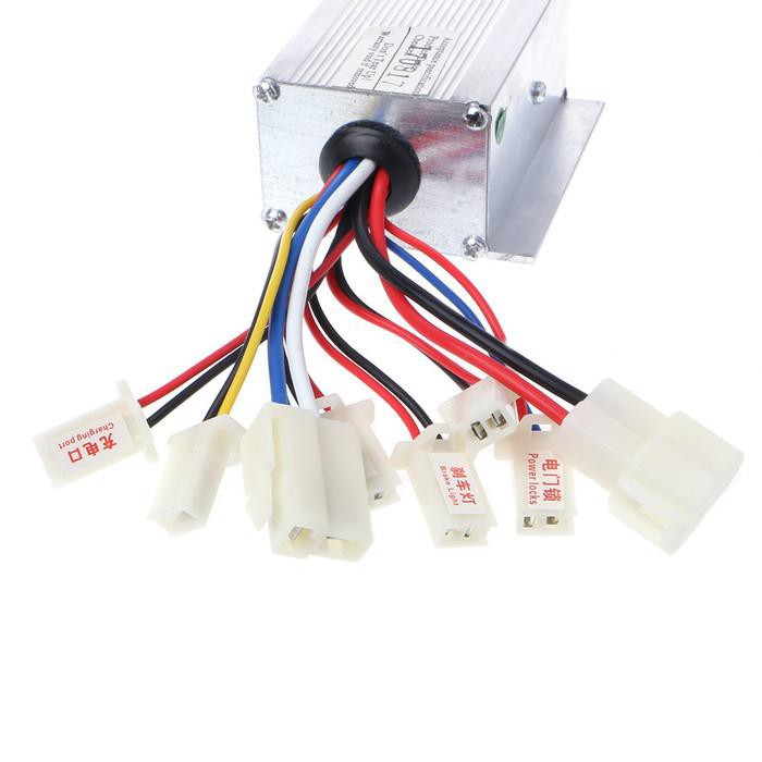 Motor Listrik / Pengontrol Kecepatan Motor Dc 24V 250W Untuk Sepeda Skuter Elektrik