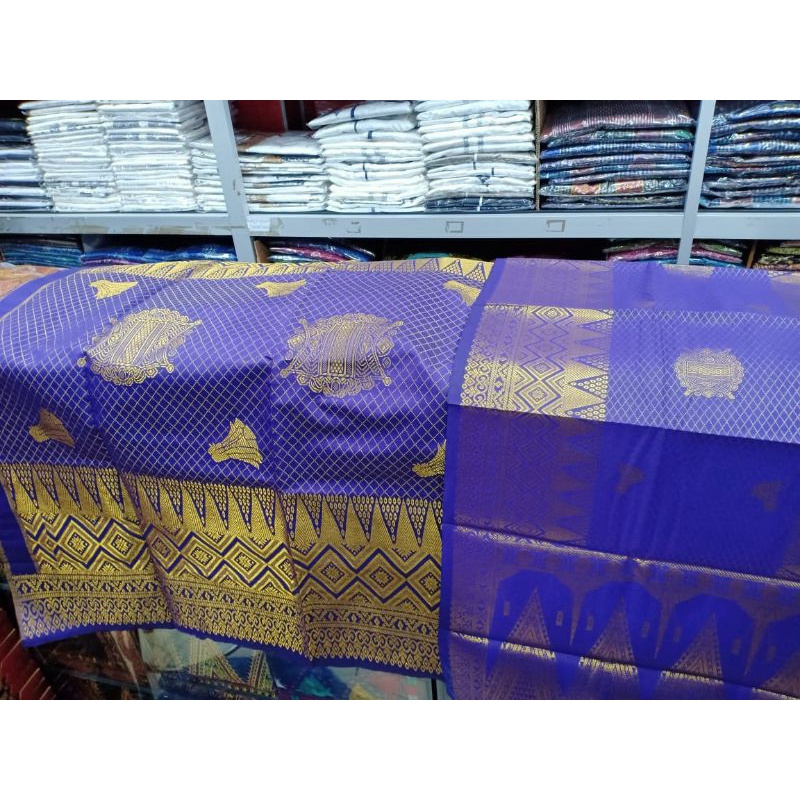 kain songket tenun khas Aceh asli
