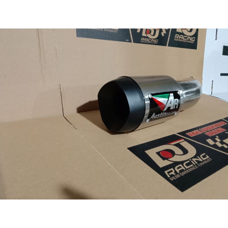 silencer Austin racing untuk zx25r