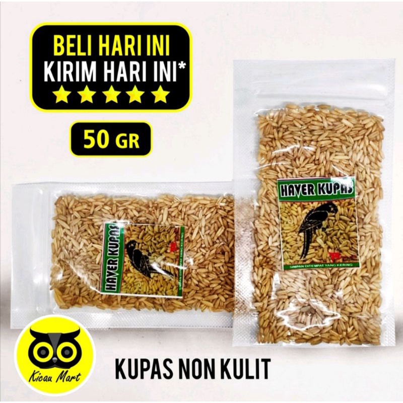 Haver kupas super bersih biji gandum