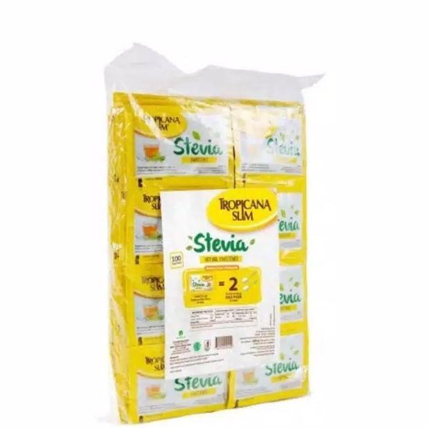 

[[COD]] Tropicana Slim Stevia Isi 100 sachet PROMO SPECIAL Kode 1360