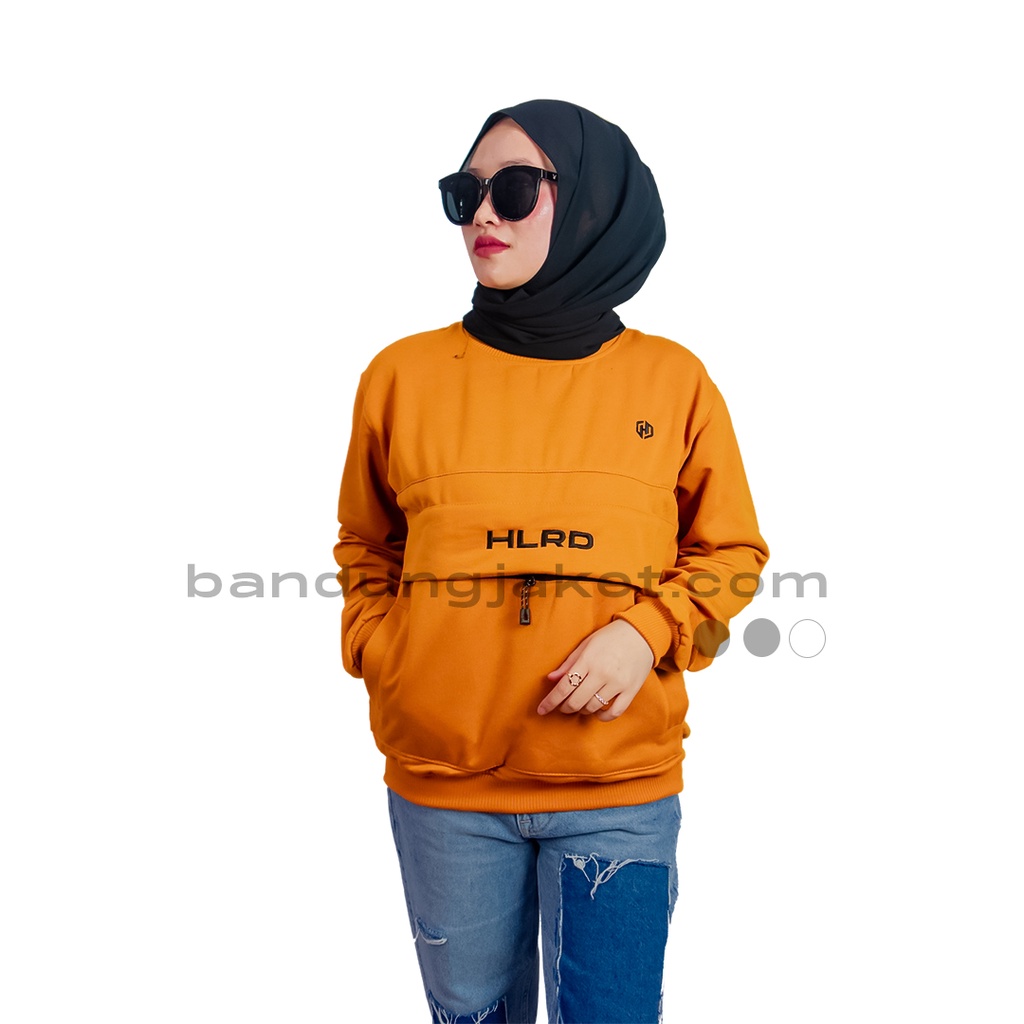 HOLYRIDER Sweatshirt Kagoule Mustard