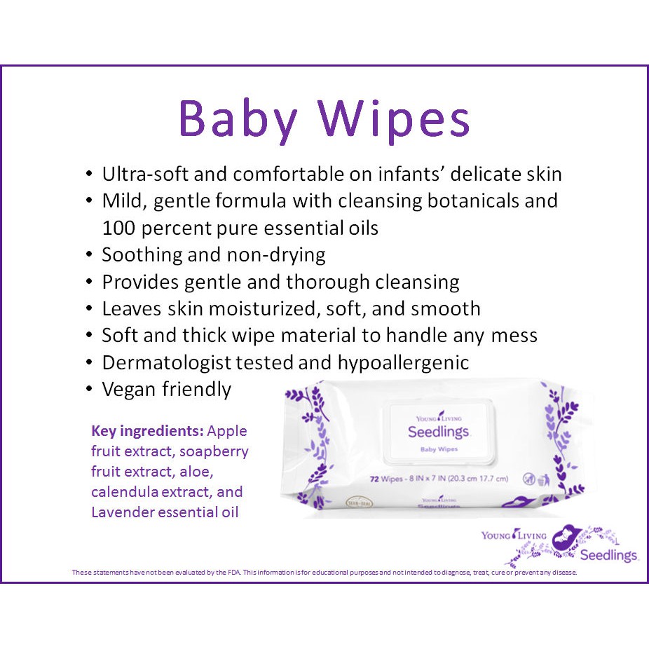 young living baby wipes