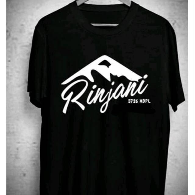 Kaos t-shirt Baju Rinjani/kaos gunung