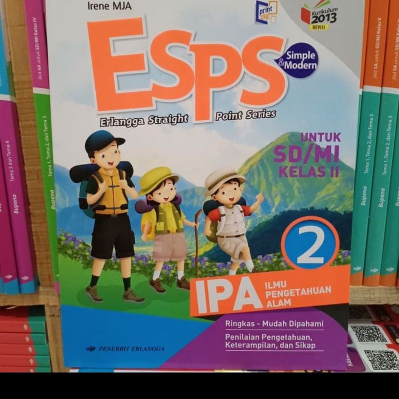 Buku SD ESPS IPA Kelas 2 Erlangga
