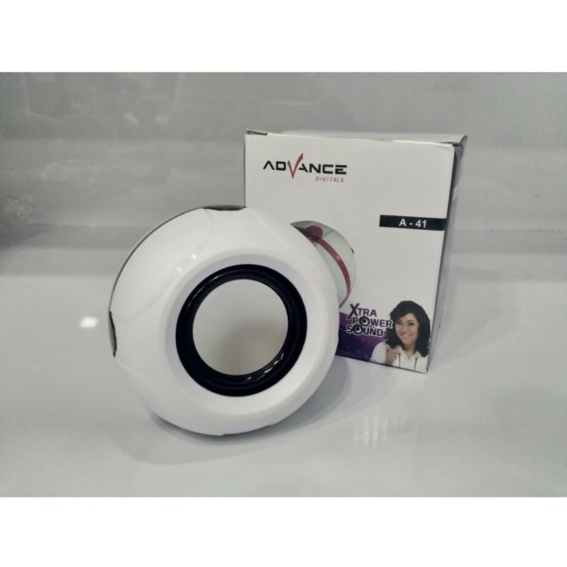 SPEAKER ADVANCE A-41 ORIGINAL / AUDIO KOMPUTER A41 LAPTOP DINAMIS