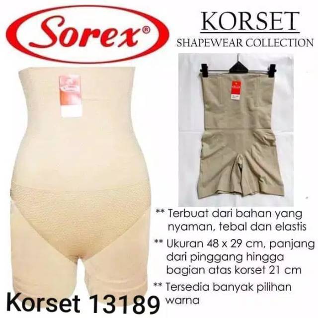 SOREX Celana Korset Segiempat  13189 Shapewear Collection