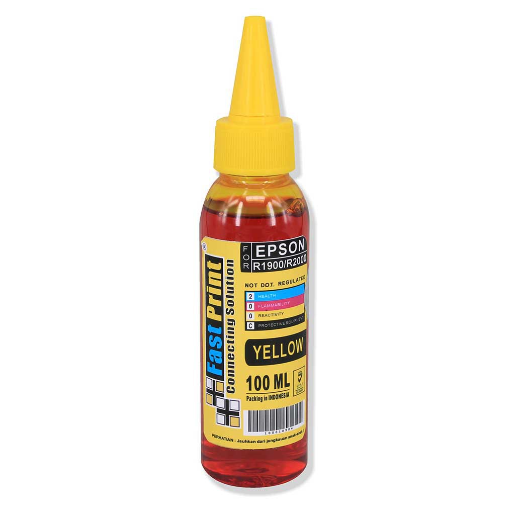 Fast Print Dye Based Photo Premium Epson R1900 - Yellow - 100 ML