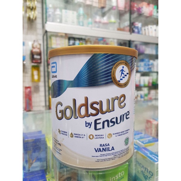 Goldsure By Ensure Rasa Vanila 400 gr / Susu Untuk Gizi Kurang Atau Gizi Buruk Orang Dewasa