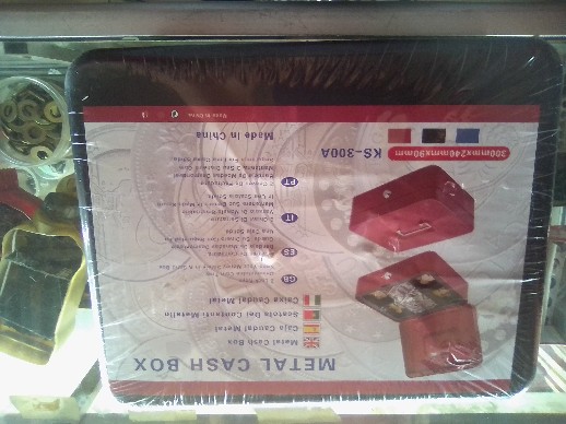 Brankas 30cm Kotak Uang Cash Box Mini Perhiasan