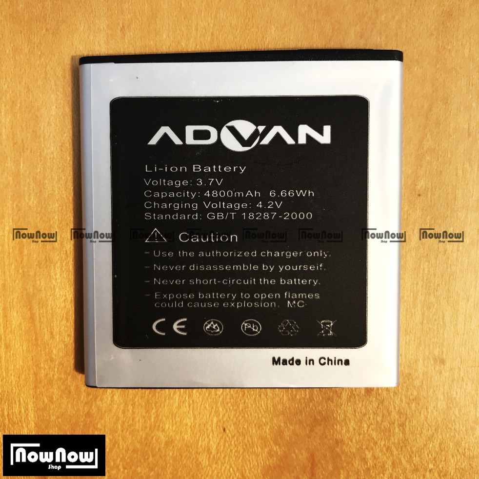 Baterai Advan i4A dan i4C Original Double Power Batre Batrai Battery HP