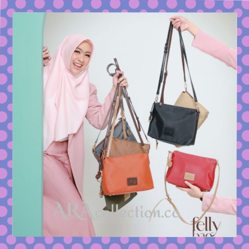 FELLY BAG | FELLY BAG BY HODY | HODY BAG | TAS HODY | TAS SELEMPANG | TAS SLEMPANG | TAS WANITA |