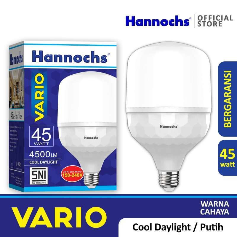 Lampu LED Hannochs VARIO LED Bulb Bohlam 45 Watt