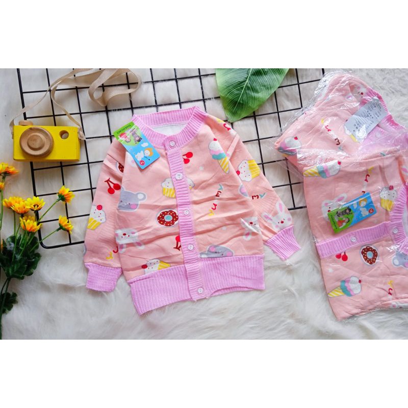 JAKET KARDIGAN ANAK BAYI PEREMPUAN LAKI LAKI-DONUTS