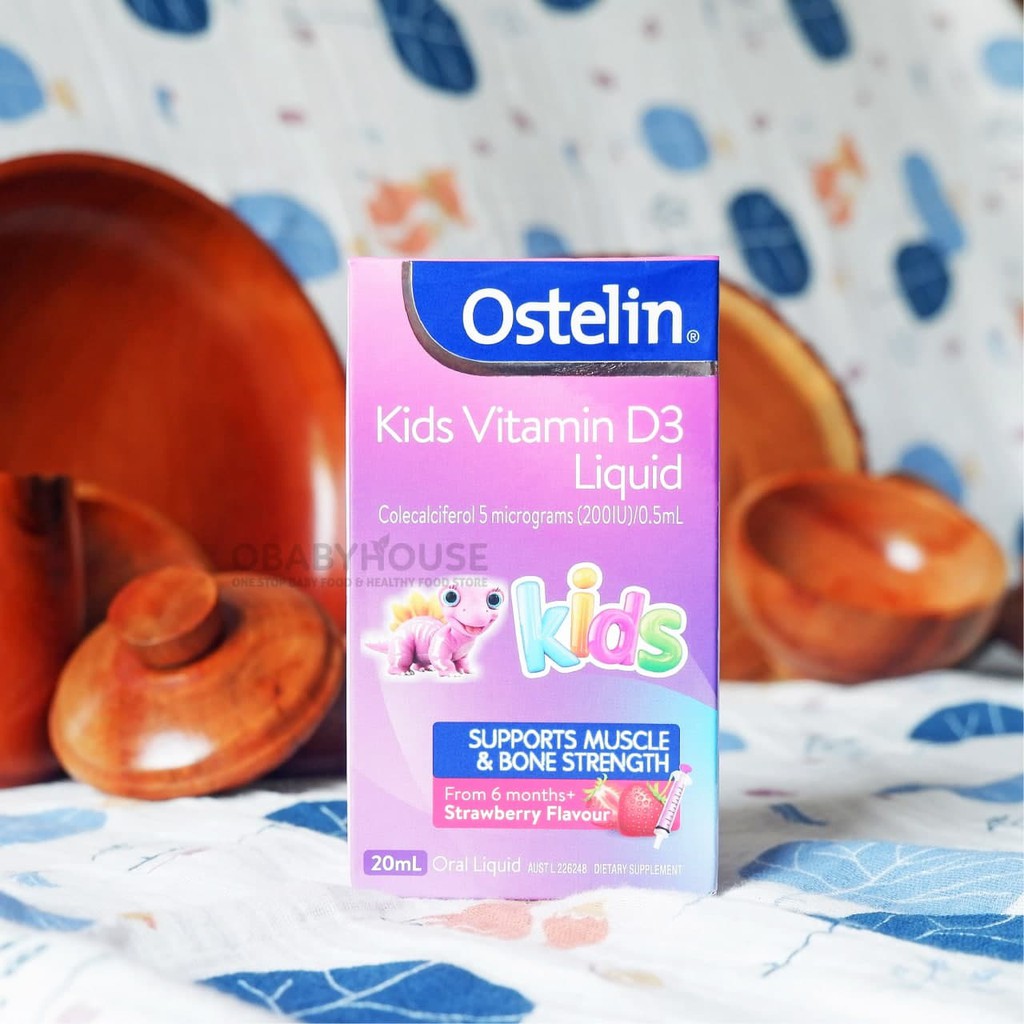 Ostelin Kids Vitamin D3 Liquid 20 ml