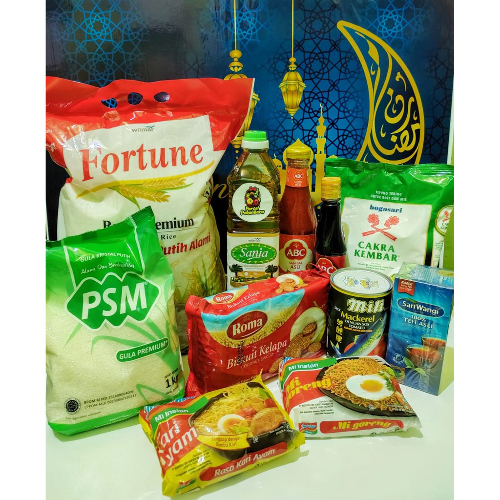 

Parcel Lebaran Sembako Lancang Kuning Series 1