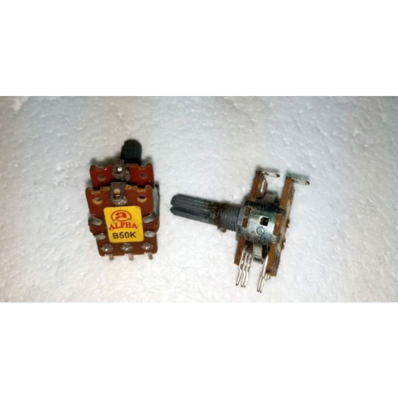 Potensio stereo 50K + CT APLHA ORIGINAL ASLI