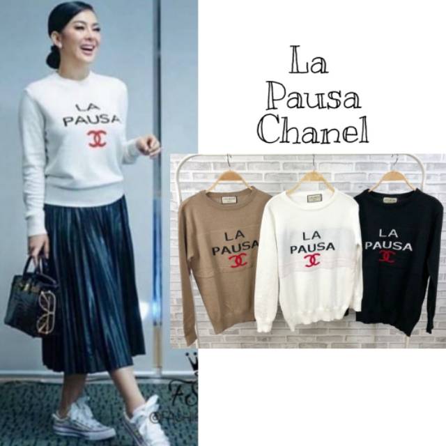 chanel la pausa hoodie