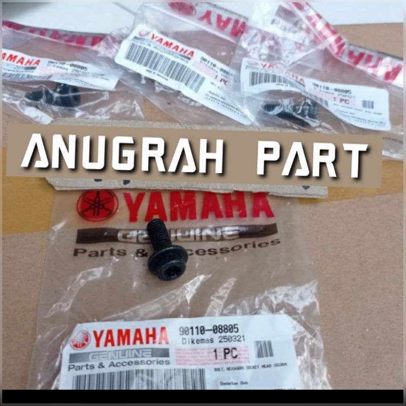 BAUT BEHEL YAMAHA MT25 ASLI ORIGINAL YAMAHA 4pcs