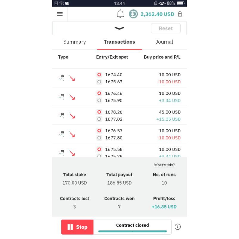 BOT BINARY PUT ONLY BAR V2 profitable SPBC