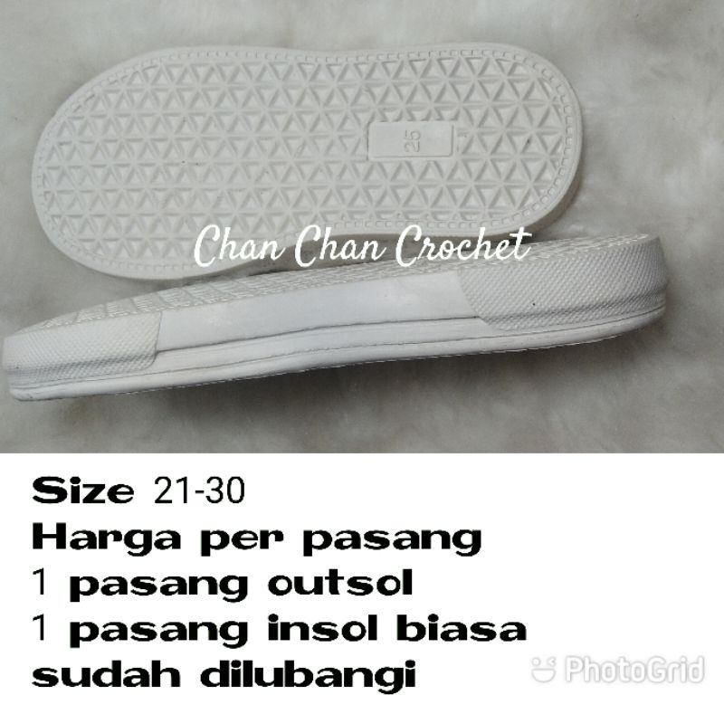 Sol Sepatu Rajut Anak