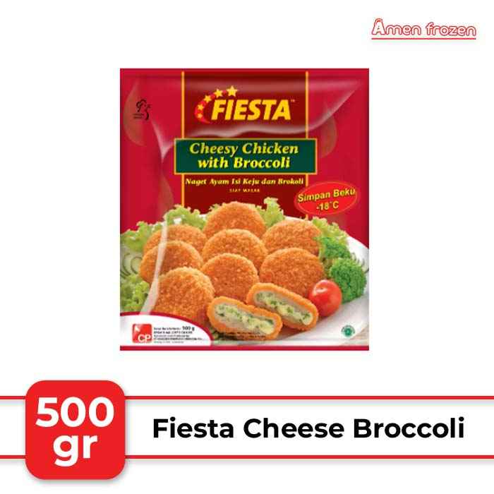 

FIESTA CHICKEN BROCCOLI 500G fiesta nugget brokoli 500g