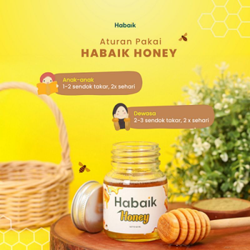 HABAIK HONEY PENAMBAH NAFSU MAKAN ANAK &amp; STAMINA DEWASA