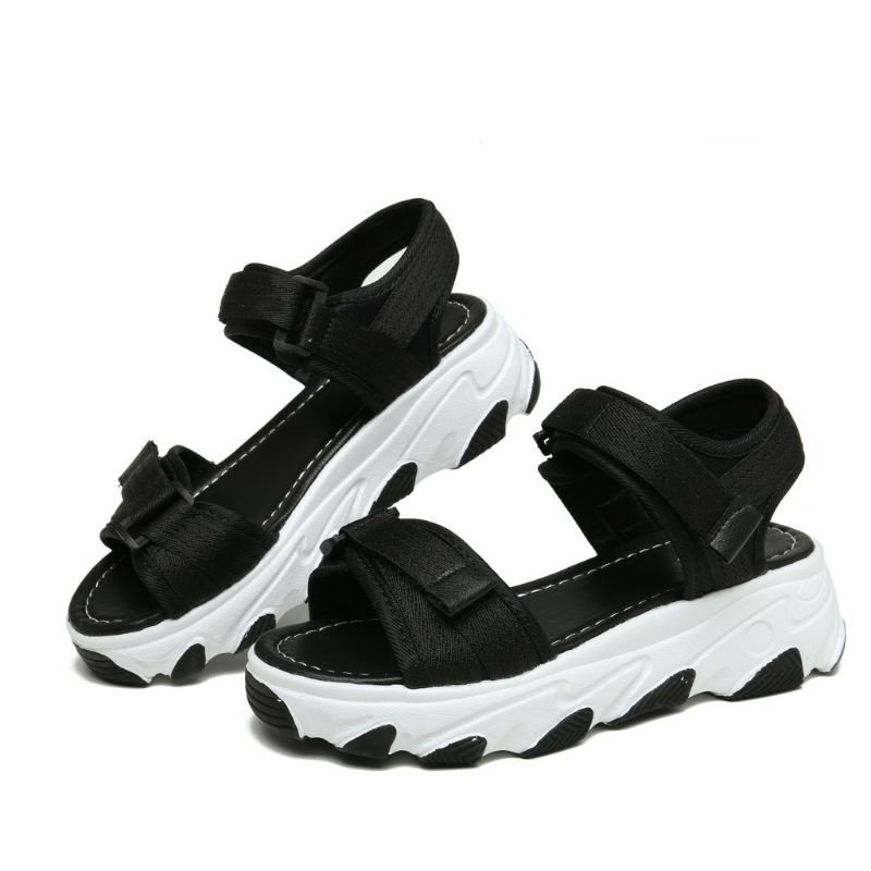 PVN Micha Sandal Tali Wanita Black Lilac 241