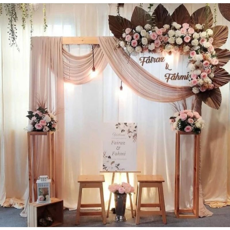 Jual sewa backdrop/dekorasi lamaran | Shopee Indonesia