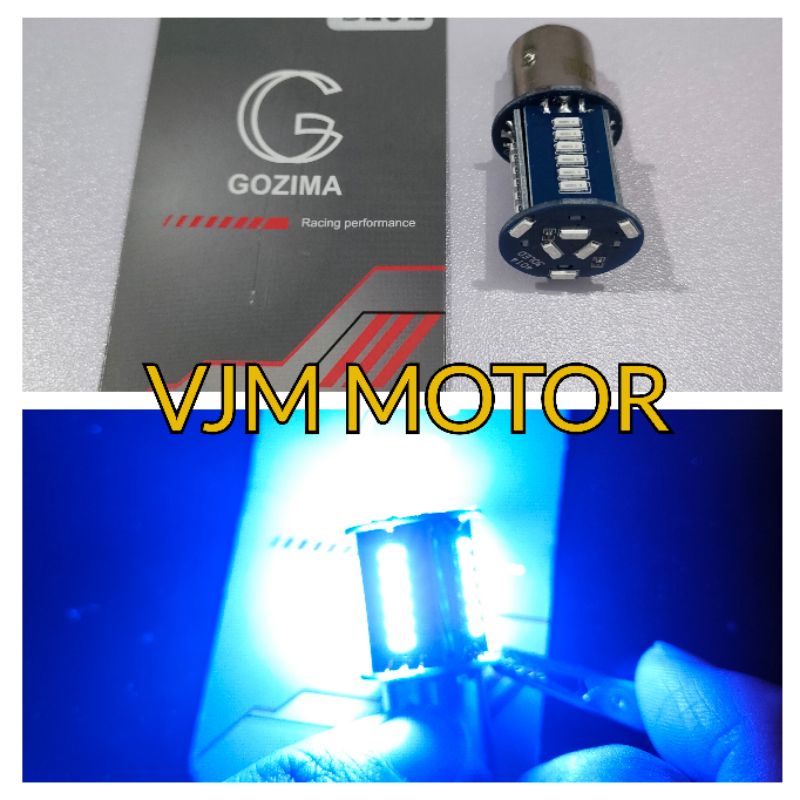 Lampu Stop Rem belakang gedip 30 mata LED motor/mobil