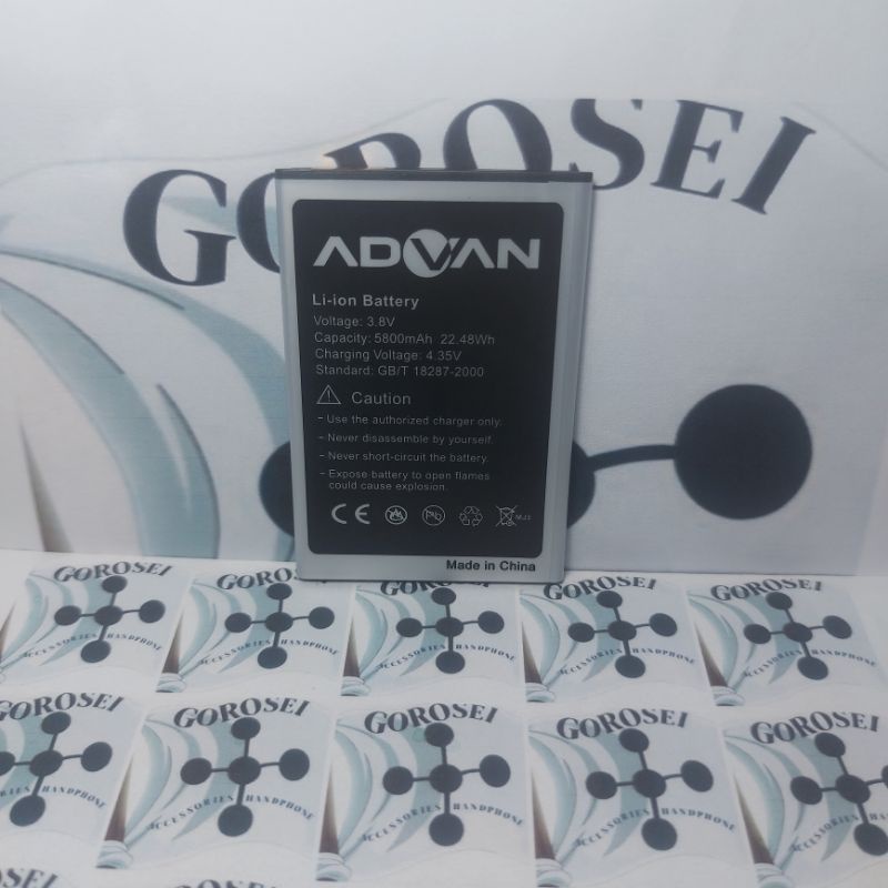 baterai battery batre bat ADVAN S50D Advan S50D double power Original