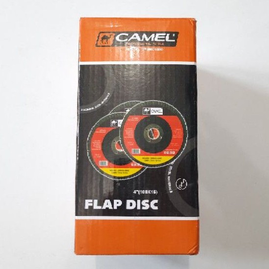 Flap Disc 4&quot; Amplas Susun grit 100 / Amplas Tumpuk Harga Per Pcs (C356)