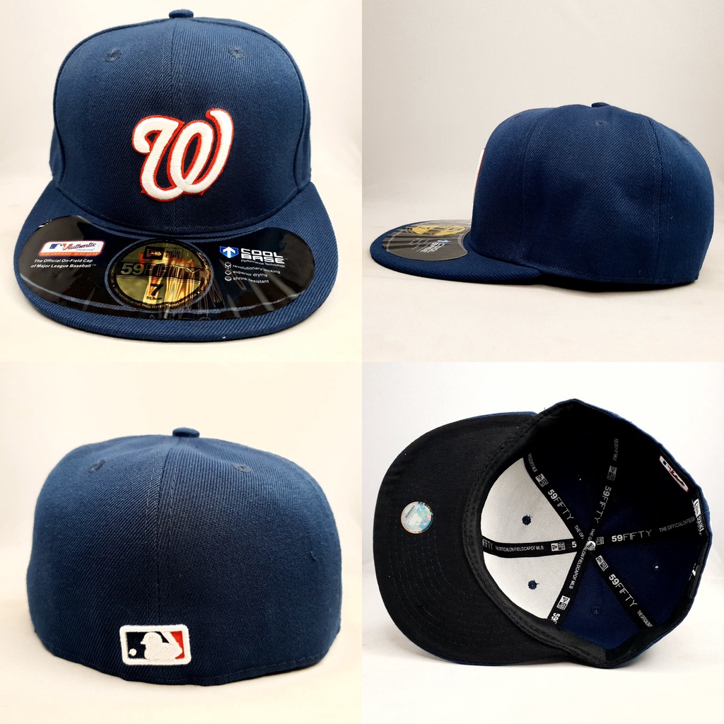 TOPI FITTED MLB WASHINGTON NAVY
