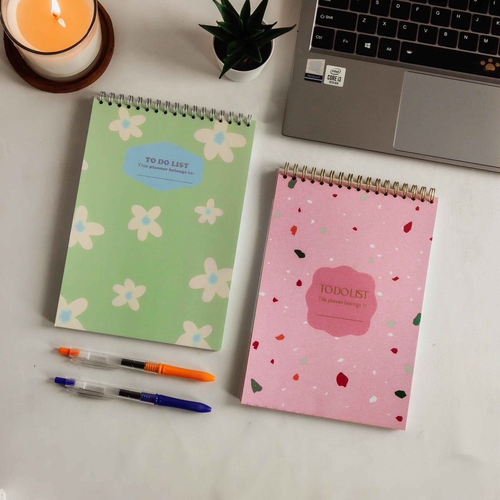 

Planner Book/Agenda/Aesthetic/A5/Daily/Jadwal/GG Thoughtful to-do list x Monica Amadea