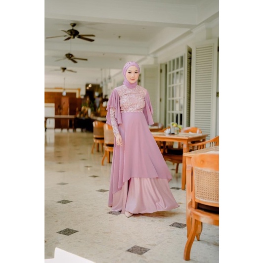 Aurora dress - gamis Open PO