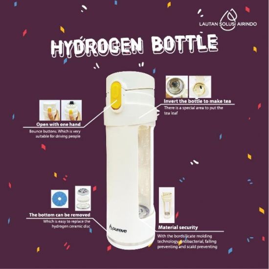 PUREVE HYDROGEN TUMBLER ( HYDROGEN WATER ) HANYA AREA BANDUNG