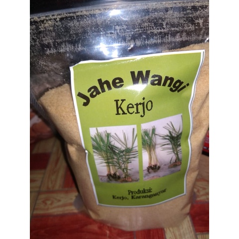 

Minuman Serbuk Jahe Wangi Kerjo