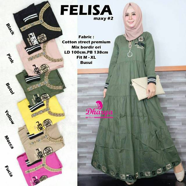 DRESS MAXY MURAH - FELISA
